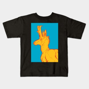 Pronghorn print #2 Kids T-Shirt